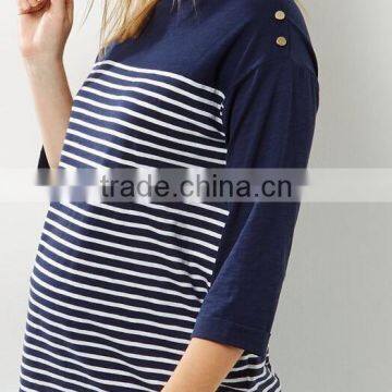 Maternity Wear Striped t Shirt Pregnancy Clothes