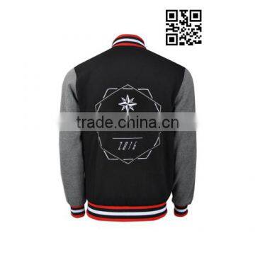 Custom Embroidery Fleece Baseball Jackets for Men photo-5