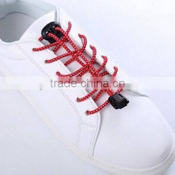 Fashiontable Sports Running Non-slip Polyester Round Elastic Shoe Laces for Kids photo-4