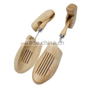 Twistable Wooden Type Lotus/schima Wood Shoe Tree Type Shoe Stretcher in Individual Package photo-2