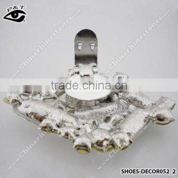 Fancy Design Shiny Diamond Crystal Shoe Clip For Lady's Shoes photo-3