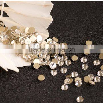 NHF 2058 Crystal BLING Chaton Flat Back Glass Nail Rhinestones photo-5