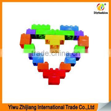 Hot Sale Plastic Building Block Enlighten Brick Toys Children Plastic Building Blocks