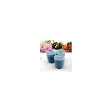 Blue Household Votive Pillar Craft Candle (RC-407)