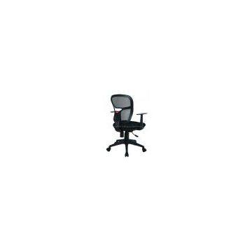 Black Fabric Mesh Computer Office PC Chair photo-3