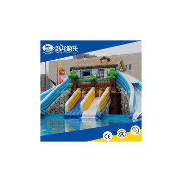 Hot Selling Custom Inflatable Water Slide With Pool