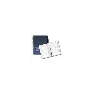 Custom Printed Spiral Writing Notebooks, Loose leaf address book with Logo printing