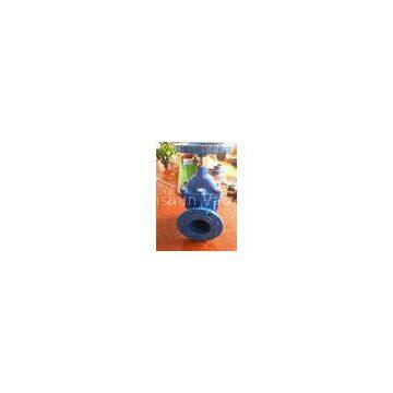 Cast Iron Non Rising Stem Single Wedge Disc Gate Valve Flanged PN10 / PN16