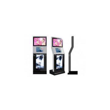 Outdoor client LOGO water proof advertising Dual Screen Multifunction Kiosk / Kiosks