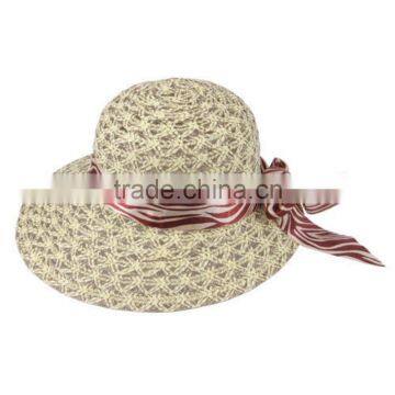 Multi Styles Ribbon Bowknot Straw Cap Summer Outdoor Beach Sunahat