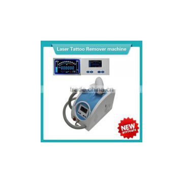 Small laser for deep tattoo removal and skin rejuvenation in beauty salon use machine