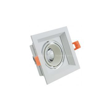 New high lumen, high CRI square COB integrated Downlight 8W