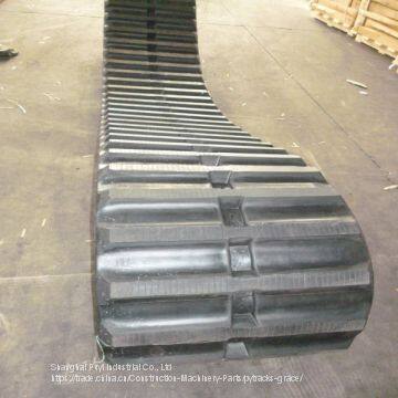 Rubber Track 600*125*62  for Hanix Rt 800 Construction Machinery Parts