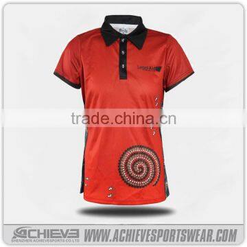 cheap blank sublimation polo dri fit polo t shirts wholesale