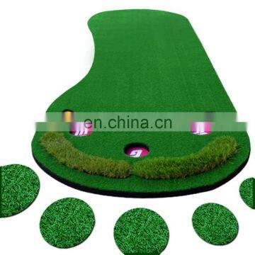 Lifelike Synthetic Puttting Green Artificial Grass Putting Green Indoor