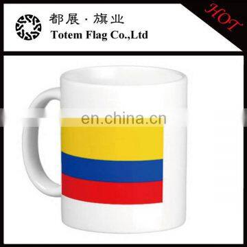 Colombia Flag Map Mug