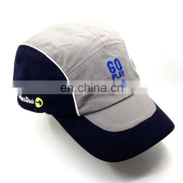 5 panels wheel shape cap , microfiber cap, sports cap , embroidered cap