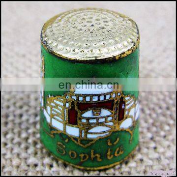 Chinese Vintage Cloisonne Enamel Tunisie Camel Thimble CTGY040-3 photo-5
