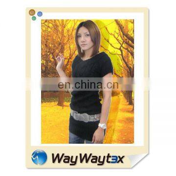 China supplier woolen knitted woman pullover sweater