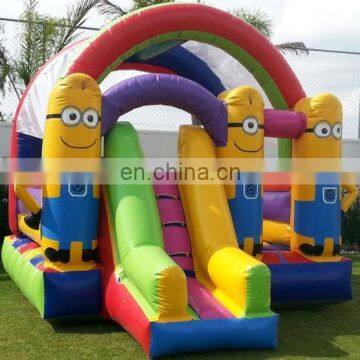 Minions inflatable bouncer minions castle for rental business