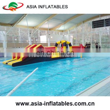 Inflatable water run obstacle floating water obstacle for pool or lake