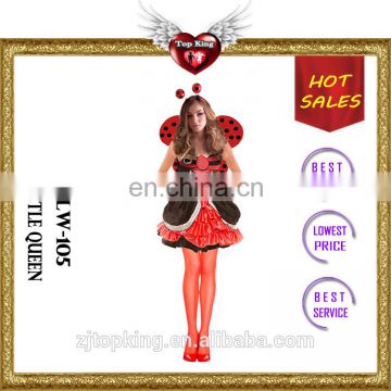 2016 Hot Sales Sexy Carnival Costume Red Butterfly Costumes for Women