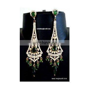 New Victorian earrings -2015 FASHION Rhinestone earring-Zhumki earring-Long imitation earring