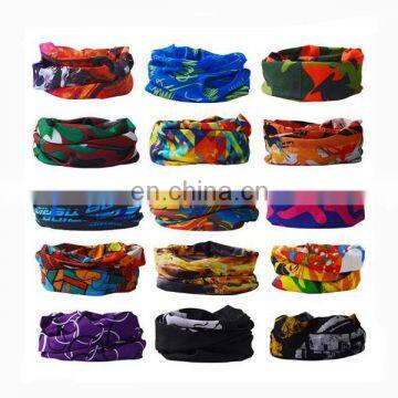 Custom Promotional Wholesale Polyester Colorful Printing Tube Bandana