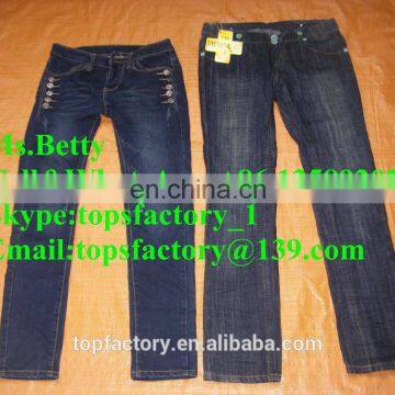 High quality cheap china ladies jeans supplier