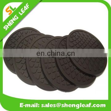 New product custom design silicon rubber cup coaster manufacturer sale