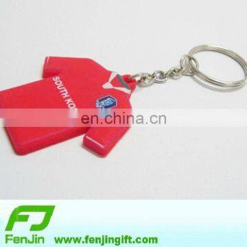 T shirt silicone key chain