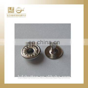 14L Hollowed Silver Rivet