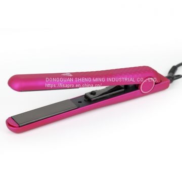 Private label hair tools Tourmaline ceramic coated plate Flat iron