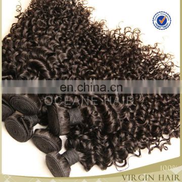 wholesale raw 100% virgin unprocessed indian remy hair deep kinky curly hair