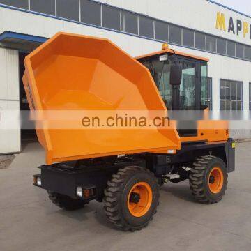 Hot Sale 180 Rotating 3 Ton FCY30R Building Rubbish Tipping Mini Wheel Dumper photo-2