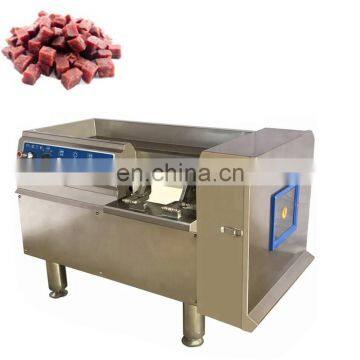 High Efficiency Automatic Frozen Goat Meat Cutting Machine Electric Meat Cutter Poultry Cube Dicer photo-2