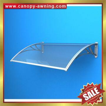 China House Door Window Diy pc Polycarbonate Awning Canopy Shelter Canopies Awnings Cover Sunvisor With Engineering Plastic Bracket for Sale photo-3