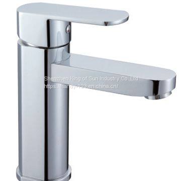 Deck Mounted Faucet Brass Sink Faucet Mixer