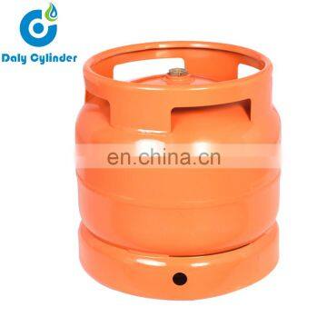 Refillable Empty 6KG 14.4L Portable Small LPG Bottle Propane Gas Cylinder