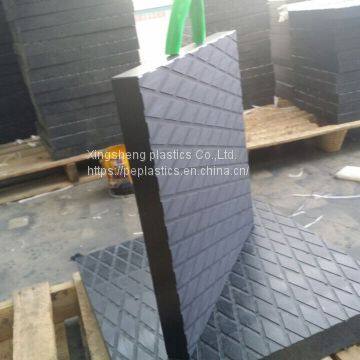 500mm x 500mm Anti Slip Uhmwpe Crane Foot Stabilier Plate photo-2