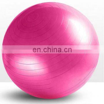 Fashion Style Fitness Inflatable Anti Burst Training Colorful PVC Exercise Exercise Yoga Ball