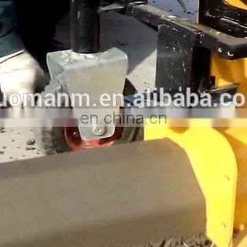 Hand-held concrete curb machine with Honda 160 engine for garden