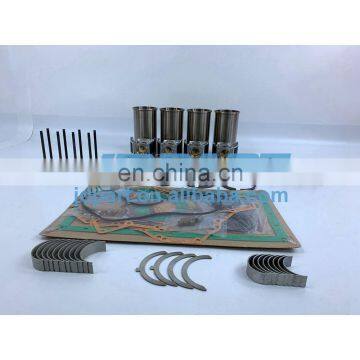 4D30 Rebuild Overhaul Kit With Bearings Cylinder Liner Piston Rings Full Gasket Set Engine Valves Kit For Mitsubishi