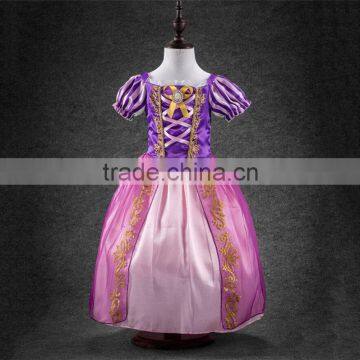 Walson 2015 Hot Sell Girls Dress Colorful Style Princess Kid Dress for Child Quality Choice photo-2