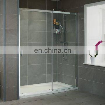 Wholesale Square Tempered Glass Shower Door Frameless Shower Screen 10mm Glass Shower Door photo-3