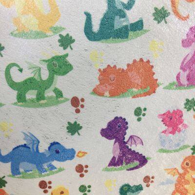 Fujian Printed Spunlaced Non-woven Children's Mask Printed Cloth Digital Positioning Thermal Transfer Printing Customization photo-2
