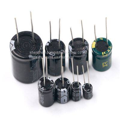 Aluminum Electrolytic Capacitor Element 16 / 25V / 35V / 50 / 10 / 47 / 100 / 220 / 1000 / 2200uf photo-2