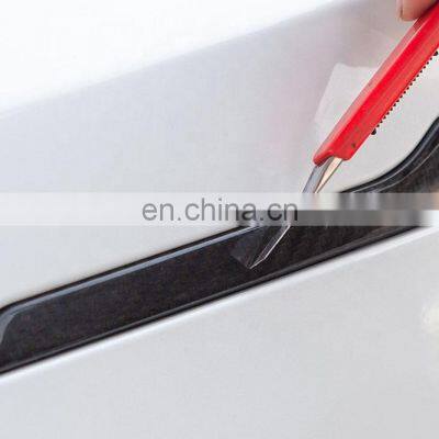 For Tesla Model 3 Door Handle Stickers 3D Luxury Door Handle Wrap Protectors Car Accessories photo-5