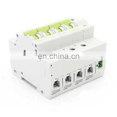 Solar power PV system MT66UV 4P 1-63A 220V 50/60hz amp mcb control ac circuit breaker rccb recloser