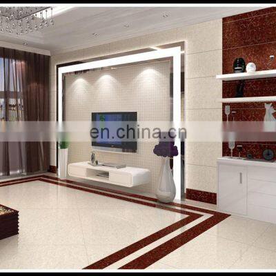 Foshan Tiles Factory Vitrified Tile Black and White Polished Porcelain Floor Tile photo-4